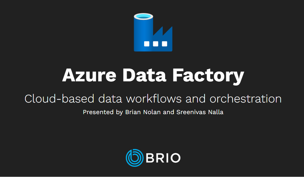 Azure Data Factories