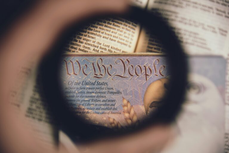 The words We The People