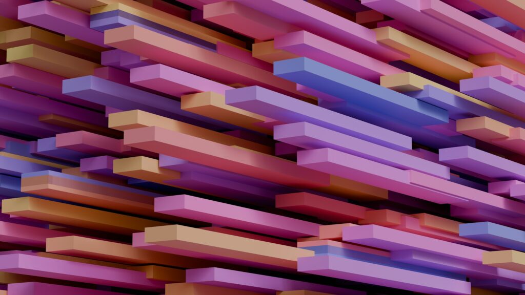 Colorful abstract blocks